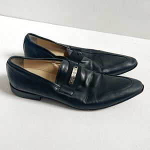 Alessandro Dell’Acqua | Black Leather Loafers